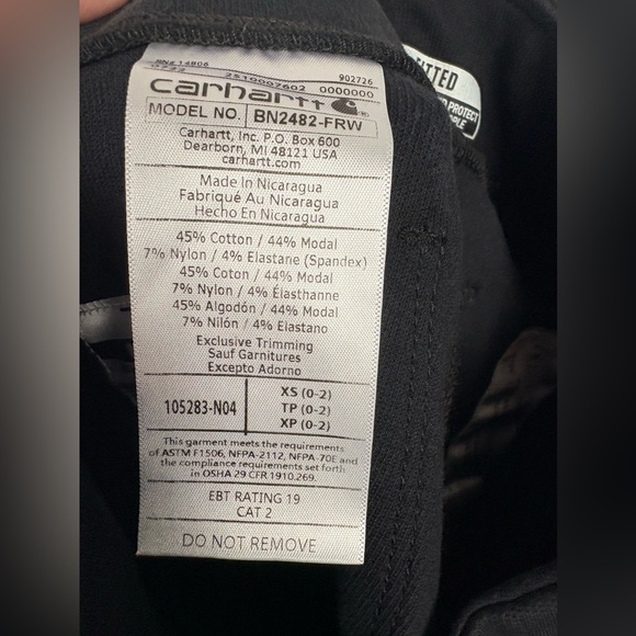 Carhartt  Force Utility Knit Leggings size XS - Picture 7 of 7